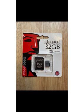 Kingston 32GB MicroSD Card With Adapter Class 4 For High-Speed Storage